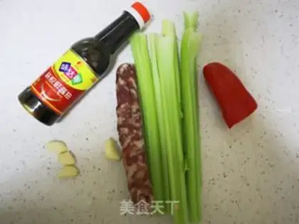 Make Celery sausage step 0
