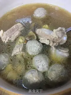 Make Meatball mushroom ribs step 8
