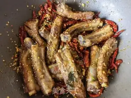Make Spicy hands on ribs step 23