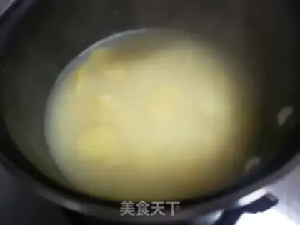 Make Chicken rice porridge step 4