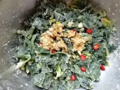Make Scrambled spinach step 12