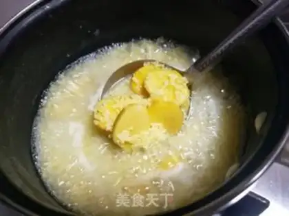Make Chicken rice porridge step 5