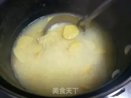 Make Chicken rice porridge step 6