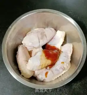 Make Honey-cooked chicken wings step 5