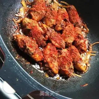 Make Hot chicken wings step 9