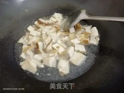 Make Cook water tofu step 2