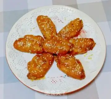 Make Honey-cooked chicken wings step 15