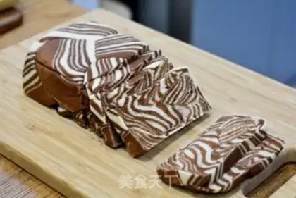 Make Zebra brick toast step 20