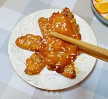 Make Honey-cooked chicken wings step 16
