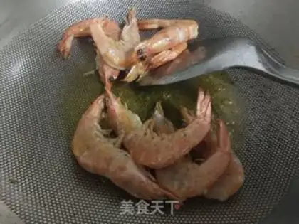 Make Red shrimp step 1