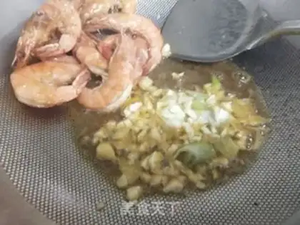 Make Red shrimp step 2