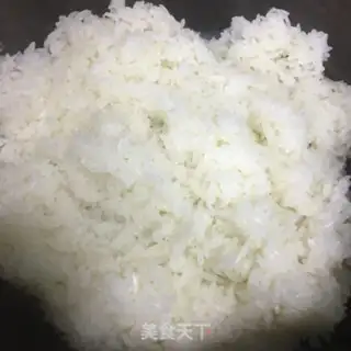 Make A mustard fried rice step 1