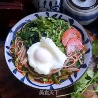 Make Pineapple egg sour noodles step 8