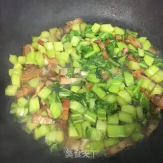 Make A mustard fried rice step 3