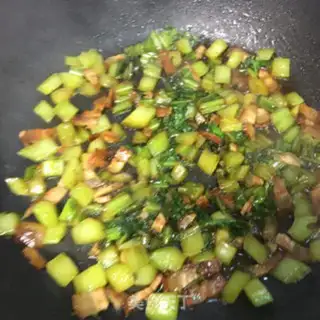 Make A mustard fried rice step 4