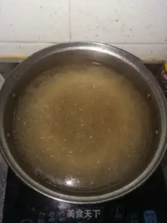 Make Golden pins and mushroom beef soup step 7