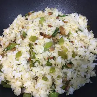 Make A mustard fried rice step 5