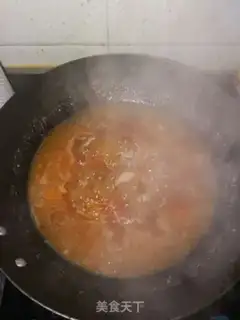 Make Tomato soup and meat step 6