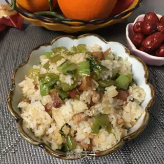 Make A mustard fried rice step 7