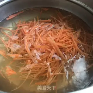 Make Oily carrots and chords step 2