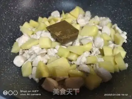 Make Chicken curry potatoes step 4