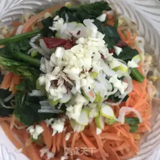 Make Oily carrots and chords step 4