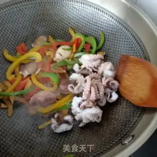 Make Carpenter fried the octopus step 12