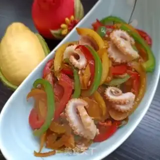 Make Carpenter fried the octopus step 13