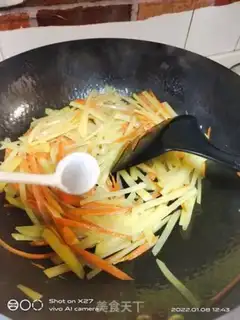 Make Carrot with potatoes step 3