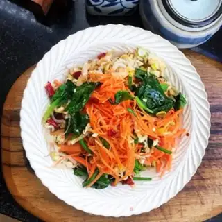 Make Oily carrots and chords step 6