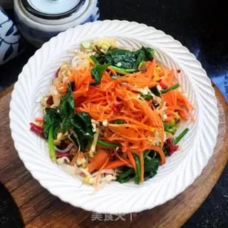 Make Oily carrots and chords step 7
