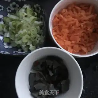 Make Carrot and egg porridge step 4