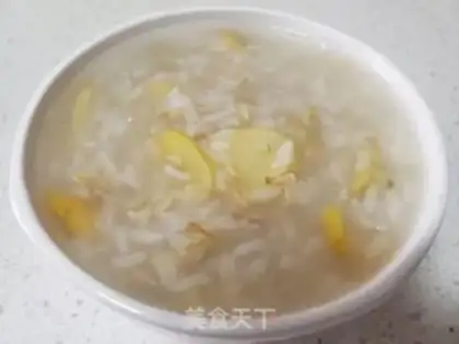 Make Chicken rice congee step 5