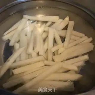 Make French fries step 1