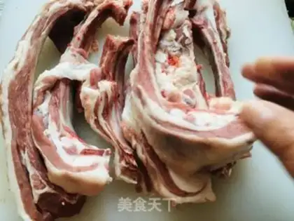 Make A lamb chop and radish step 0