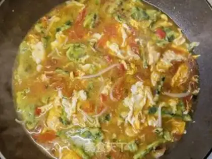 Make Eggs and pasta step 20