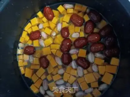 Make Pumpkin porridge step 3