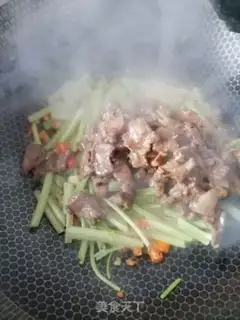 Make Celery beef step 6