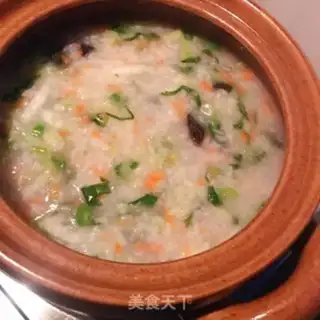Make Carrot and egg porridge step 11