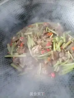 Make Celery beef step 7