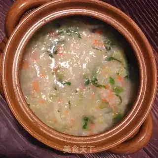Make Carrot and egg porridge step 12
