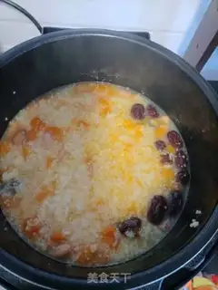 Make Pumpkin porridge step 5