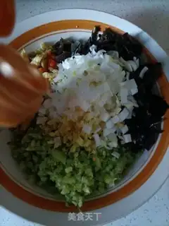Make Celery vase dumplings step 15