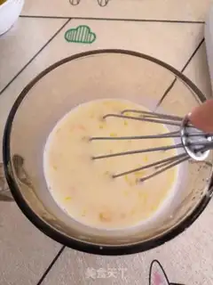 Make Blueberry marfin cake step 1