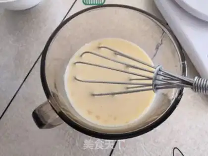 Make Blueberry marfin cake step 2
