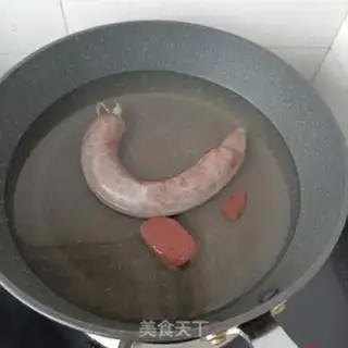 Make Cream and greasy intestines step 3