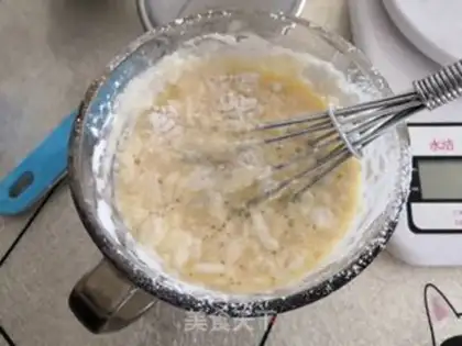 Make Blueberry marfin cake step 3