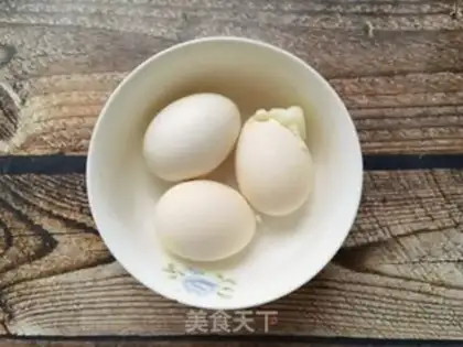 Make -Cooled and boiled eggs step 0