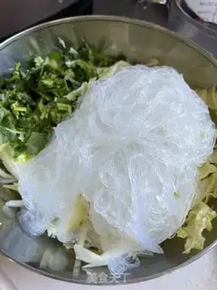 Make A cabbage fan step 3