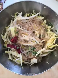 Make A cabbage fan step 5